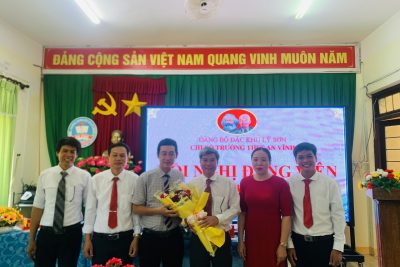HỘI NGHI CHI BỘ TRƯỜNG THCS AN VĨNH LẦN THỨ NHẤT, NHIỆM KỲ 2025-2030